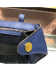 Fendi Leather Pockets Belt Bag Blue 2019