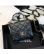 Chanel Lambskin Clutch with Chain AP2682 Black 2022