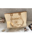 Chanel Deauville Mixed Fibers Medium Shopping Bag A67001 Beige 2022 05