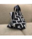 Celine Made in Tote Small Shopper Tote Bag Black/White 2019