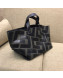 Celine Made in Tote Small Shopper Tote Bag Grey/Black 2019