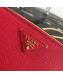 Prada Odette Saffiano Leather Belt Bag 1BL019 Red 2019