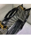 Fendi Medium Runaway Shopper Tote Bag Black/Transparent 2019
