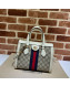 Gucci Ophidia Small GG Canvas Tote Bag 547551 Beige/White 2022