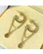 Louis Vuitton Tassel Earrings Gold 2021 36