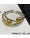Louis Vuitton LV Large Hoop Earrings Silver 2021 42