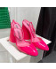 The Attico Luz Patent Leather High Heel Open Pumps 9.5cm Pink 2022
