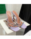 Amina Muaddi Patent Leather Colored Crystal High Heel Slide Sandals 9.5cm Purple 2022