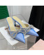 Mach & Mach Rainbow Mules with Crystal Bow 8.5cm Sky Blue 2022