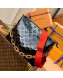 Louis Vuitton Coussin MM Bag in Patent Monogram Leather M57783 Black 2021