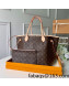 Louis Vuitton Neverfull MM Tote Bag M40995 Monogram Canvas/Pink 2022 55