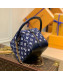 Louis Vuitton Square Mini Bag in Denim Jacquard Textile M59611 Dark Blue 2022