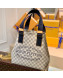 Louis Vuitton Neverfull MM Tote Bag in Print Damier Azur Canvas N41179 Dark Blue 2022