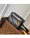 Louis Vuitton Men's Mini Soft Trunk Bag in Stamps Damier Graphite Canvas N45278 2022