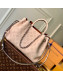 Louis Vuitton Bella Tote Bag in Mahina Perforated Calfskin M59200 Light Pink 2022