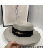 Celine Straw Wide Brim Hat Grey 2022 0401143