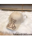 Fendi Bear Canvas Baseball Hat White 2022 040211