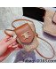 Celine Triomphe Mini Bag in Straw and Leather Beige/Brown 2022 033111