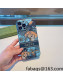 Gucci Tiger iPhone Case Blue 2022 040102