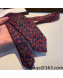 Gucci Men's Bloom Silk Tie Blue/Red 2022 040129