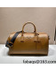 Prada Saffiano Leather Travel Bag 2VC018 Cinamon Brown 2021 