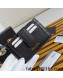 Prada Saffiano Leather Card Holder Wallet 1MC038 Black 2022 03
