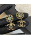 Chanel Star Short Earrings Gold 2022 031163