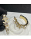 Chanel Pearl Hoop Earrings 2022 040208