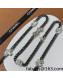 Chanel Bow Chain Belt Black 2022 040211