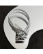 Prada Logo Bracelet Silver 2022 040269