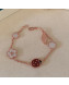 Van Cleef & Arpels Ladybug Bracelet Red/Rose Gold 2022 040281