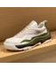 Valentino Gumboy Calfskin Sneakers White/Green 2022 032645