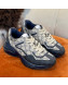 Gucci 100 Rhyton GG Canvas Sneakers Blue/Beige 2022 032676