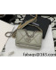 Chanel 19 Lambskin Wallet on Chain WOC AP0957 Gray/Matte Silver/Light Gold/Aged Gold 2022  