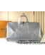 Louis Vuitton Keepall Bandouliere 50 Travel bag in Damier Leather M58041 Silver 2022